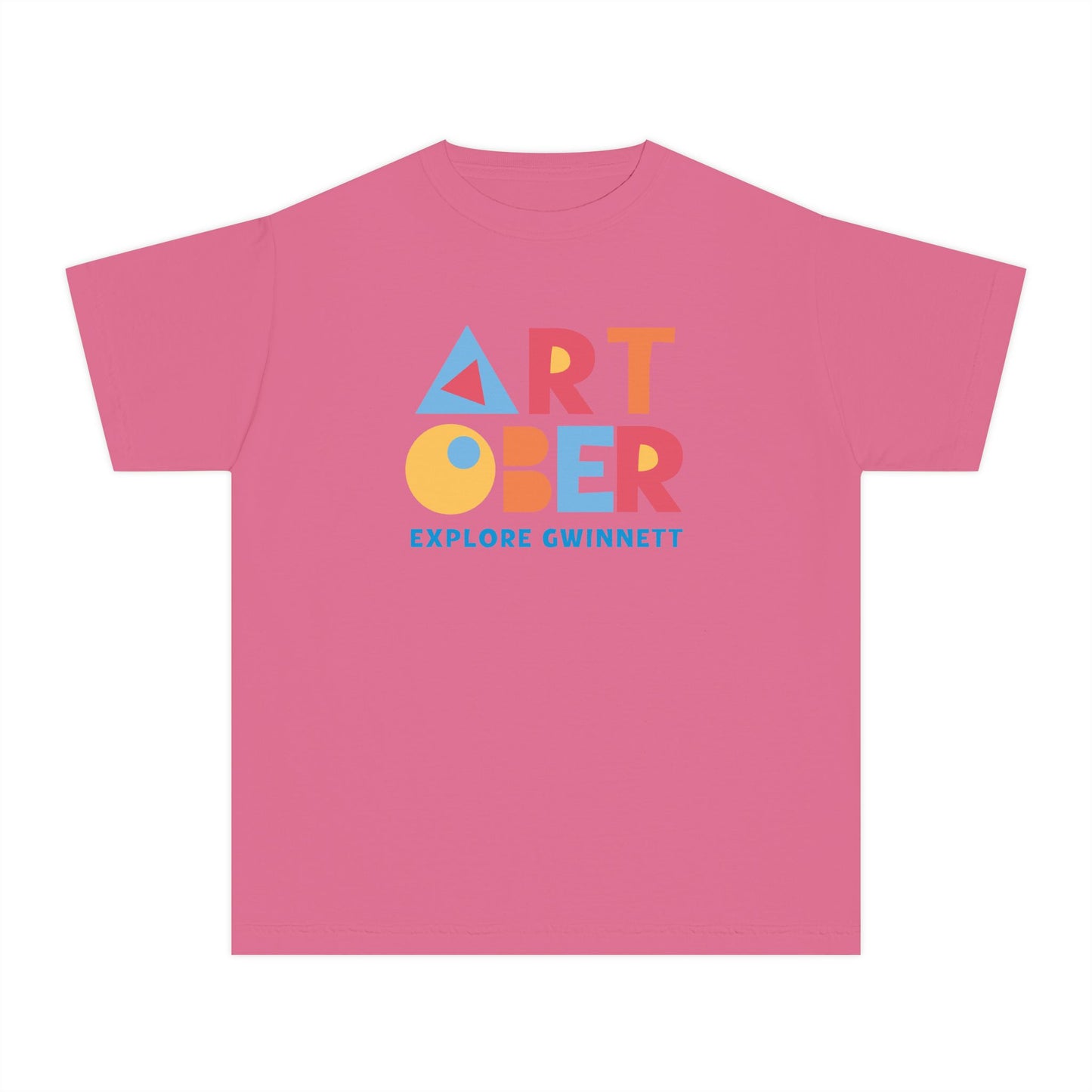 Youth Midweight Tee - Explore Gwinnett Artober Graphic T-Shirt