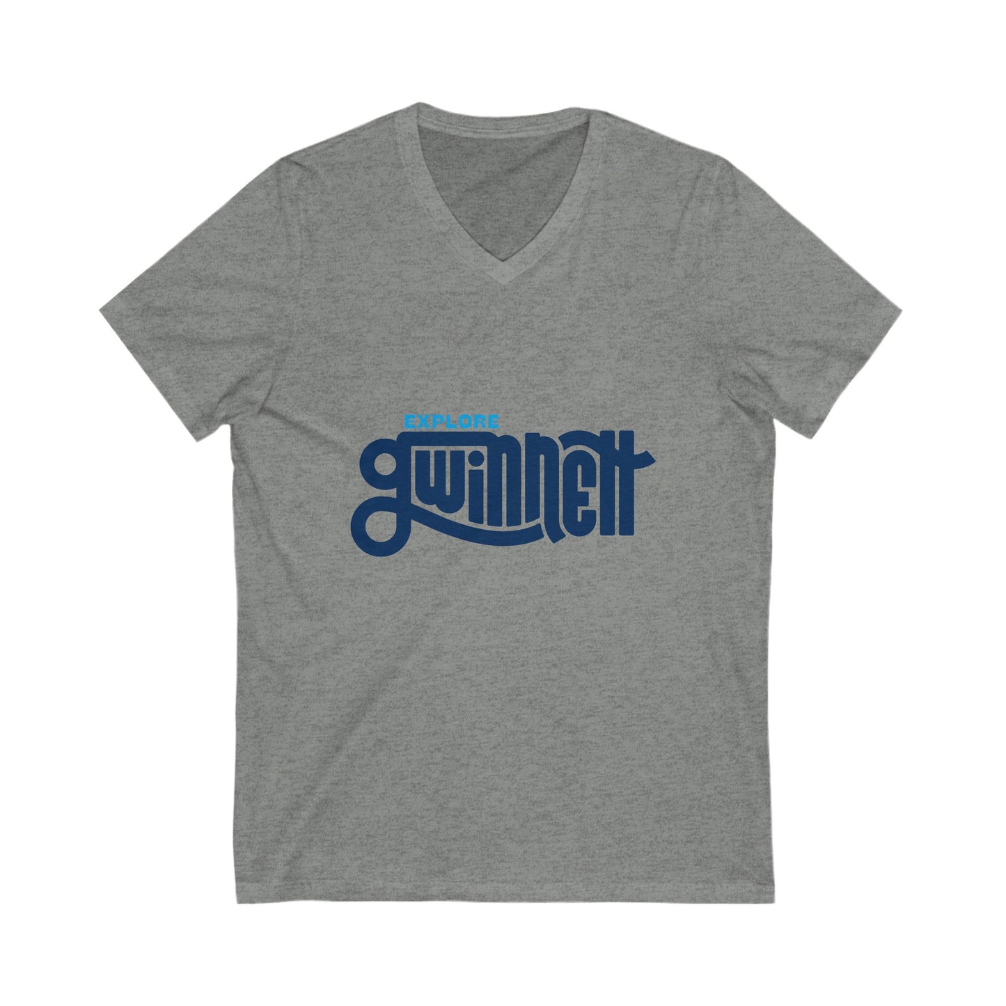Explore Gwinnett Unisex V-Neck Tee