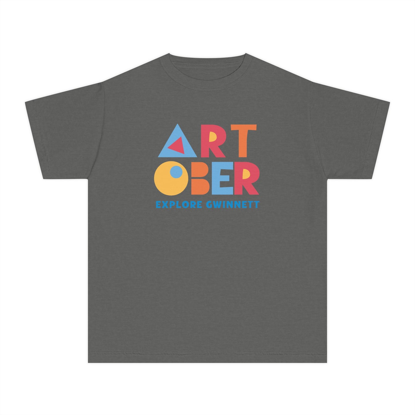 Youth Midweight Tee - Explore Gwinnett Artober Graphic T-Shirt