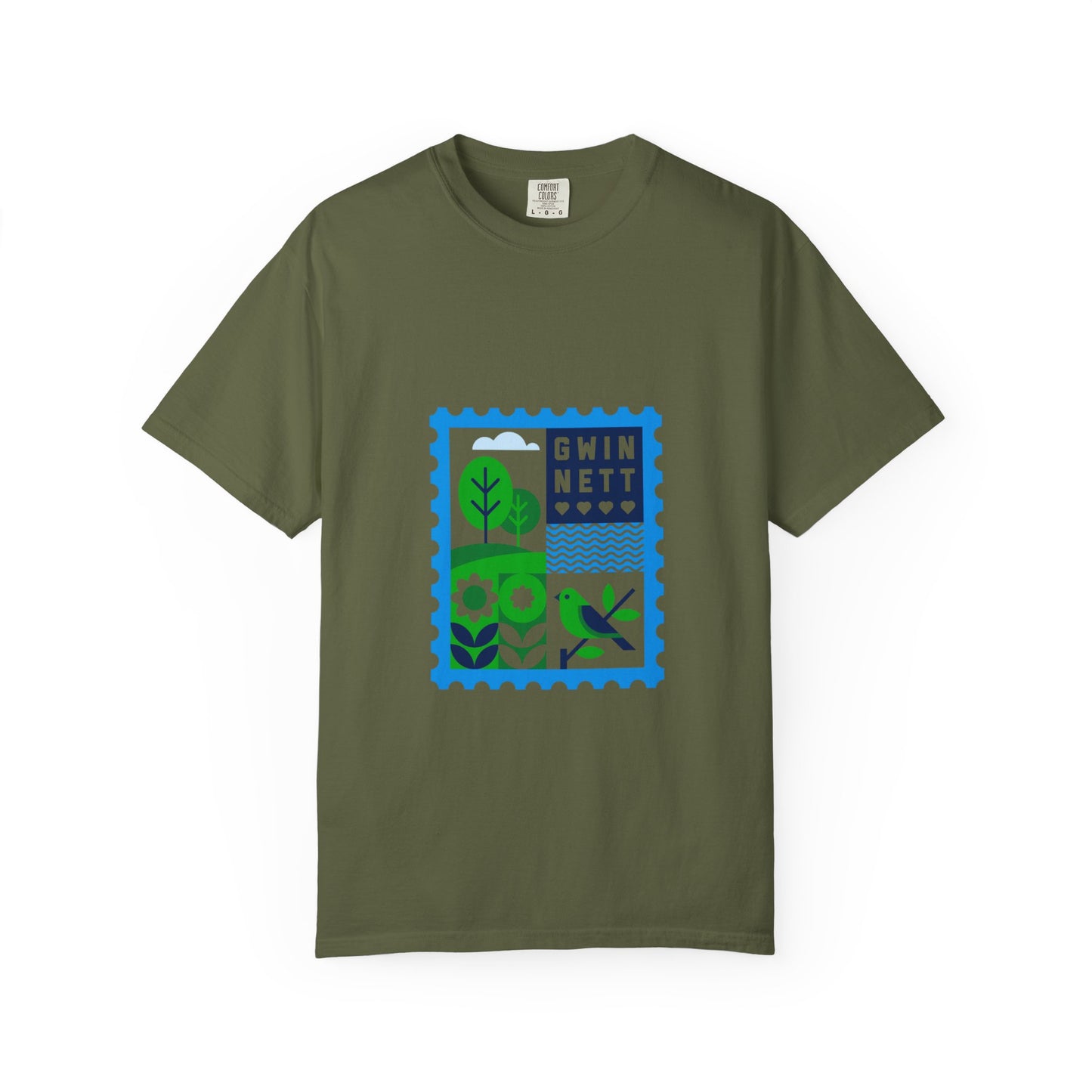 Gwinnett Stamp Tee Unisex