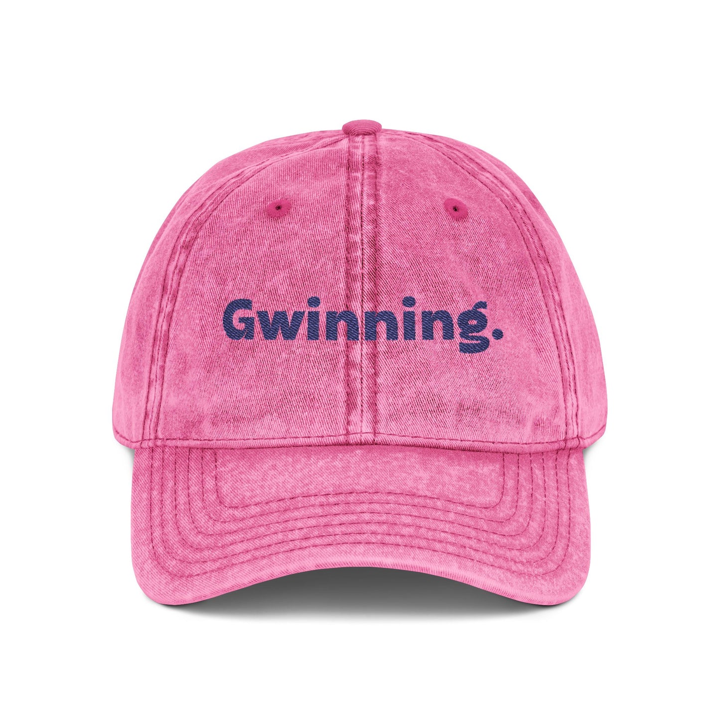 Embroidered "Gwinning" Baseball Cap