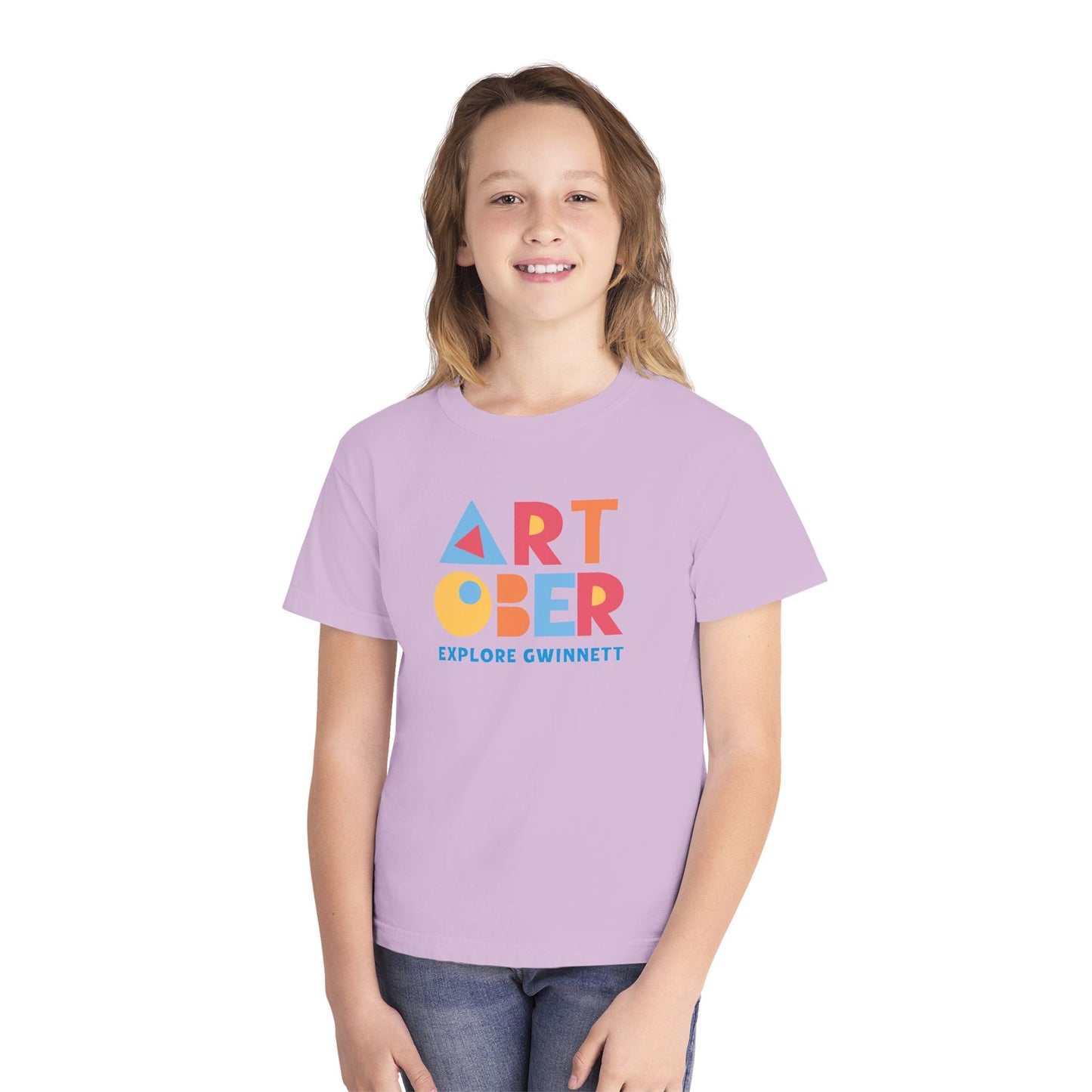 Youth Midweight Tee - Explore Gwinnett Artober Graphic T-Shirt