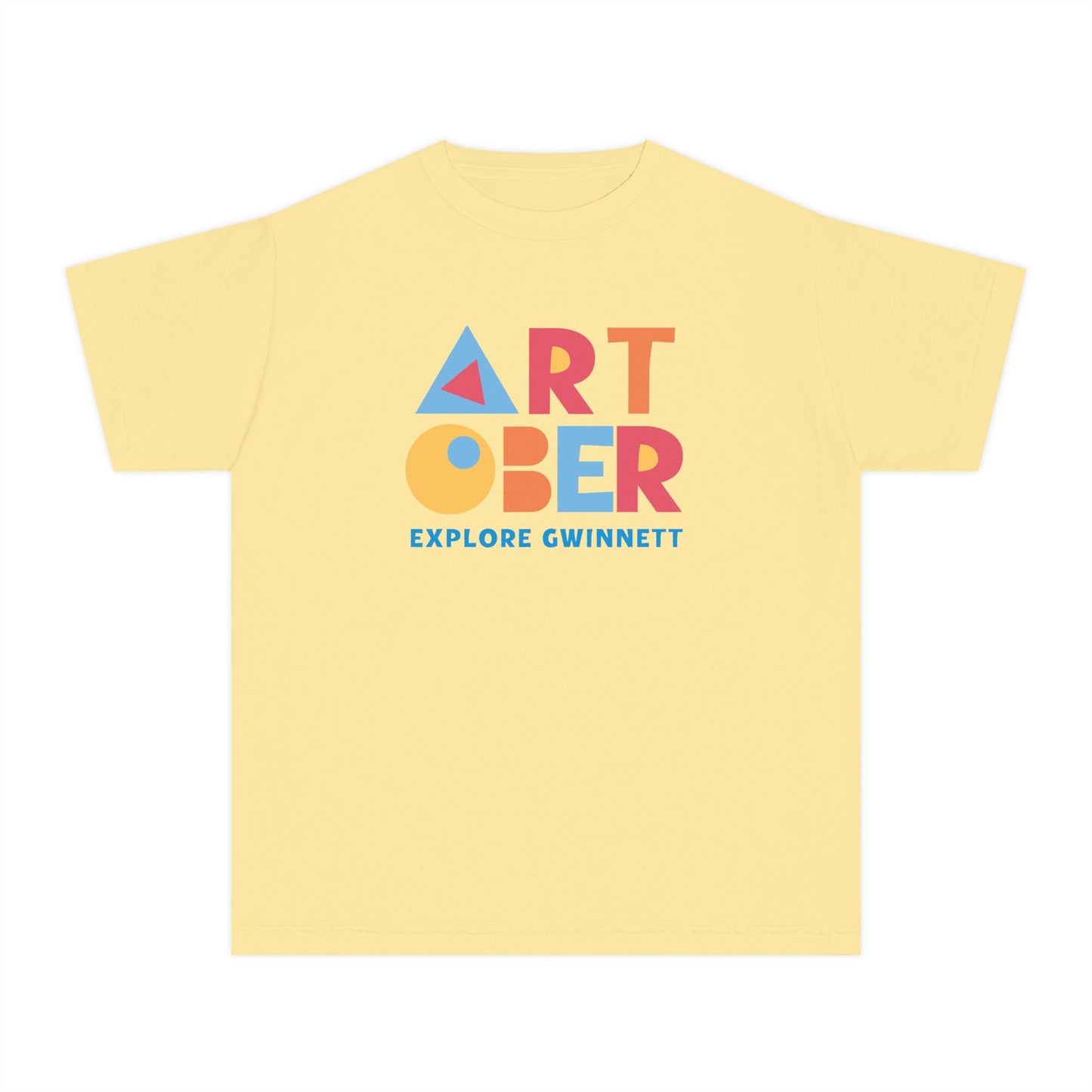 Youth Midweight Tee - Explore Gwinnett Artober Graphic T-Shirt