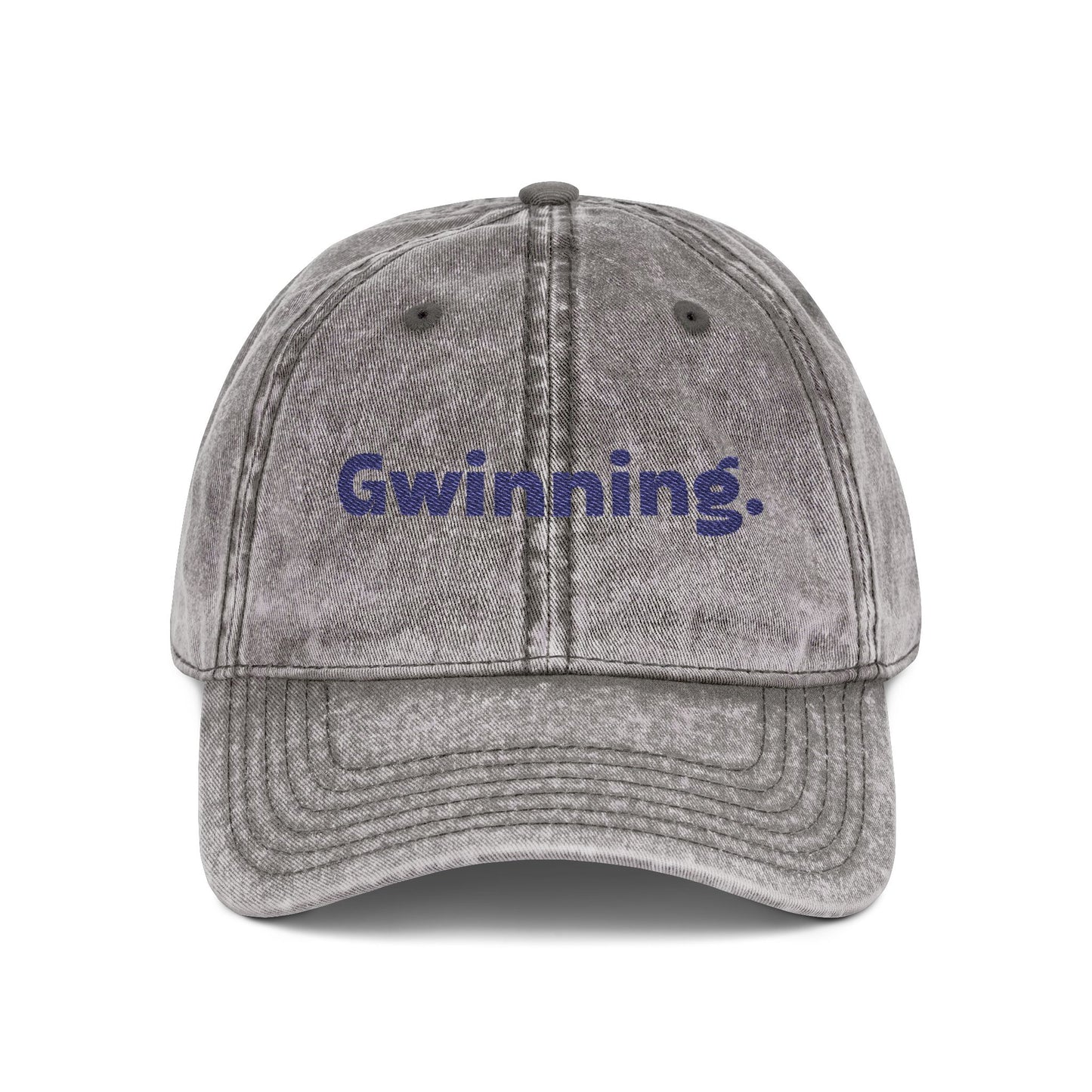 Embroidered "Gwinning" Baseball Cap