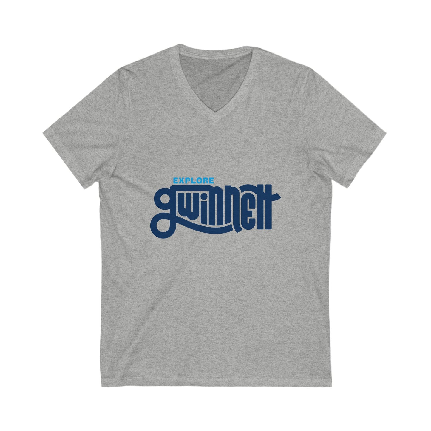 Explore Gwinnett Unisex V-Neck Tee