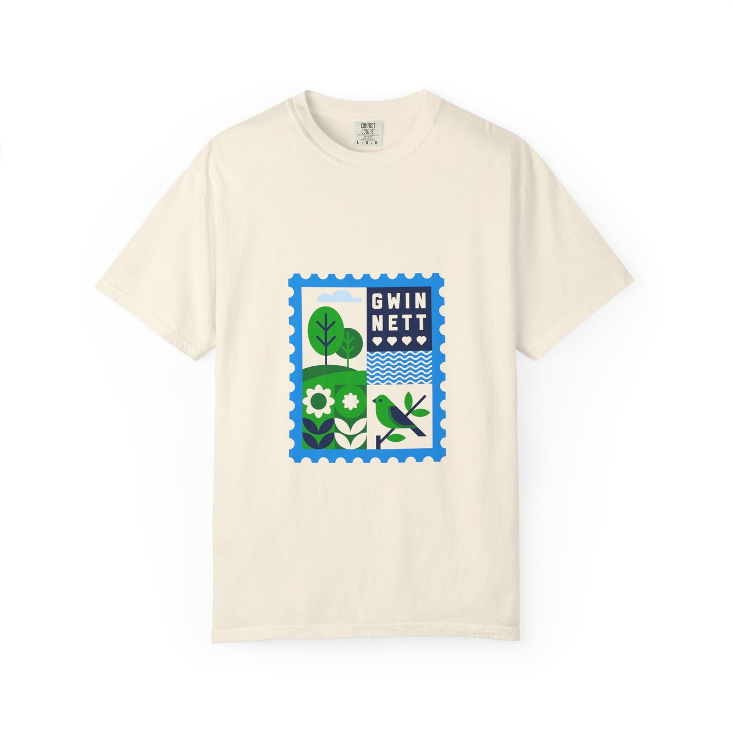 Gwinnett Stamp Tee Unisex