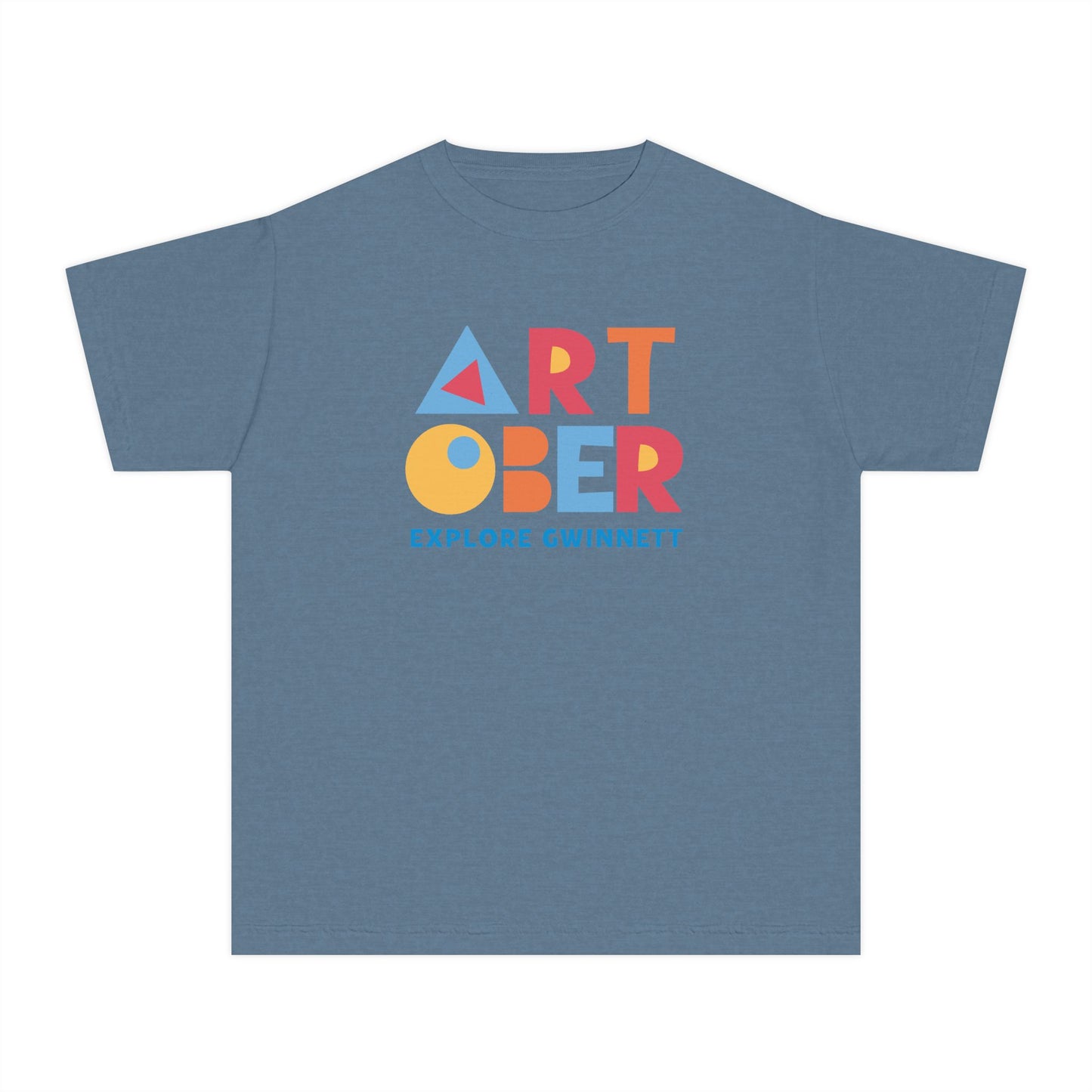 Youth Midweight Tee - Explore Gwinnett Artober Graphic T-Shirt