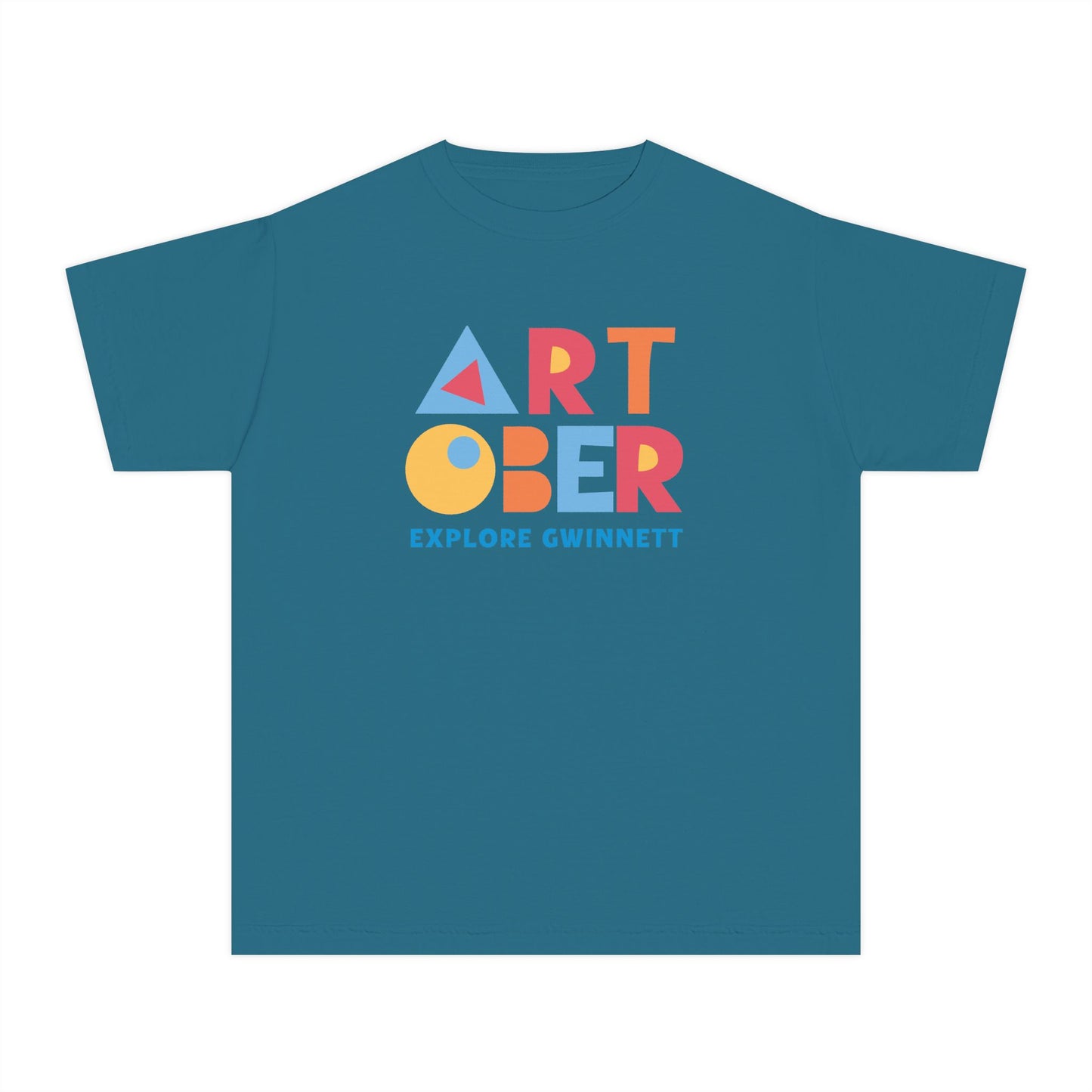 Youth Midweight Tee - Explore Gwinnett Artober Graphic T-Shirt