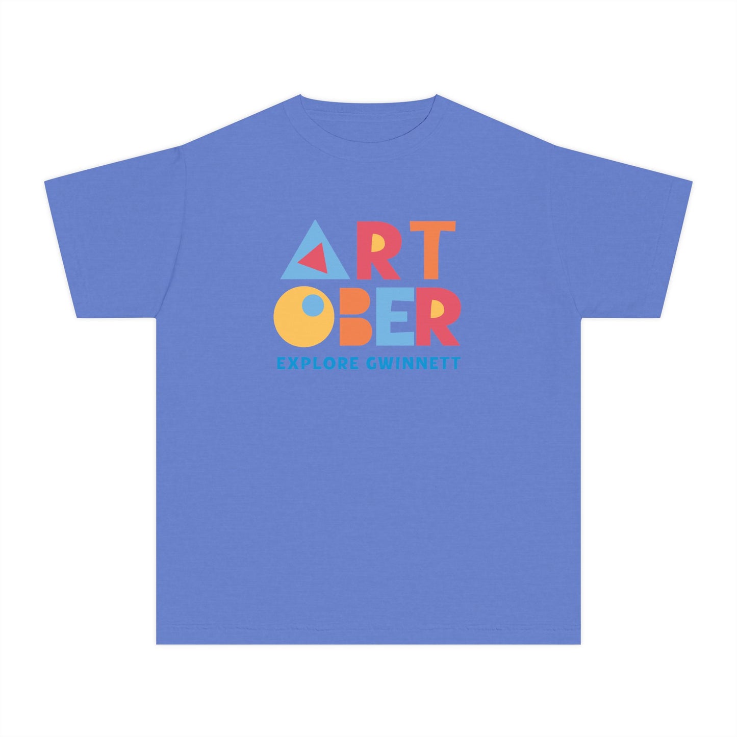 Youth Midweight Tee - Explore Gwinnett Artober Graphic T-Shirt