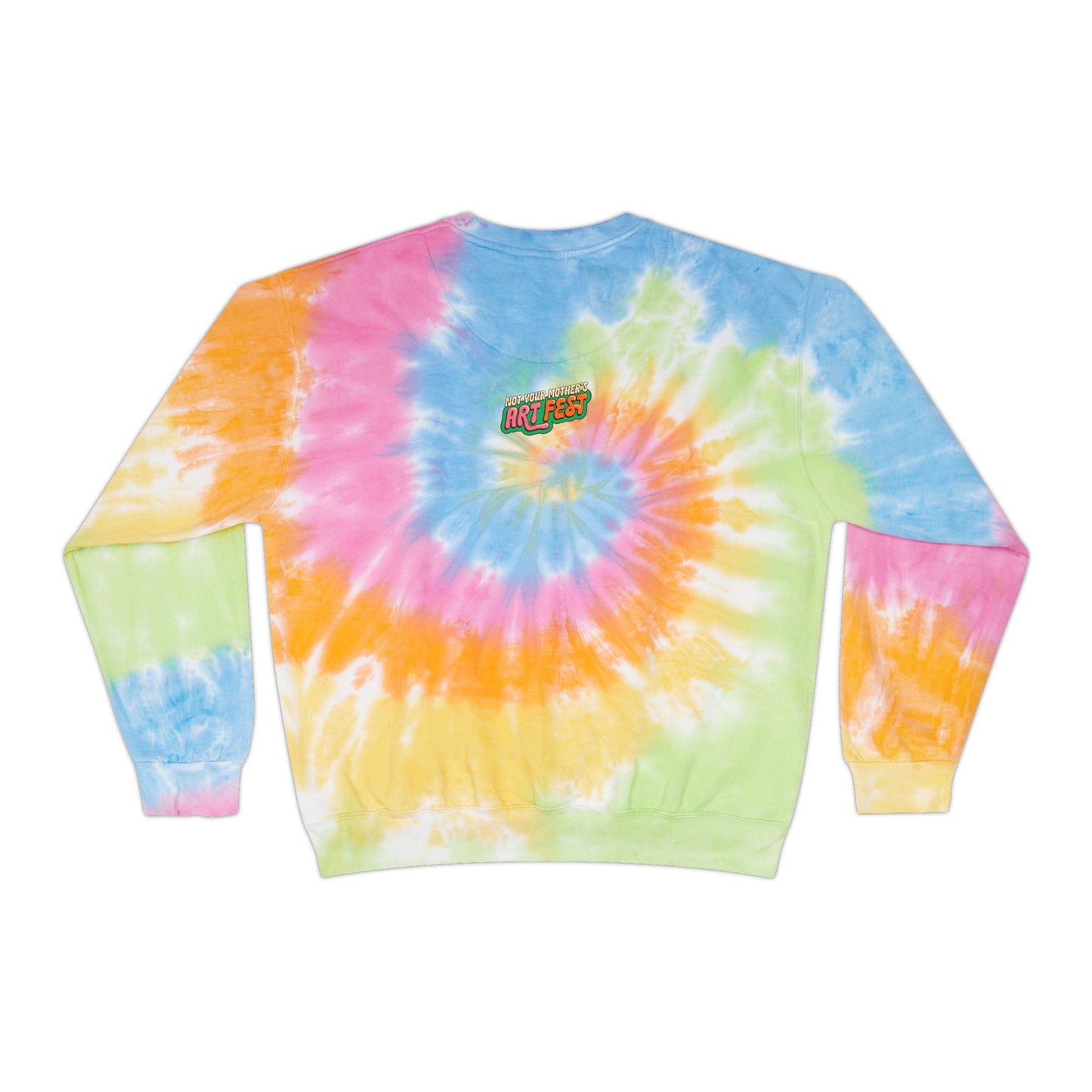 Youth Unisex Colorful Alien Tie-Dye Sweatshirt