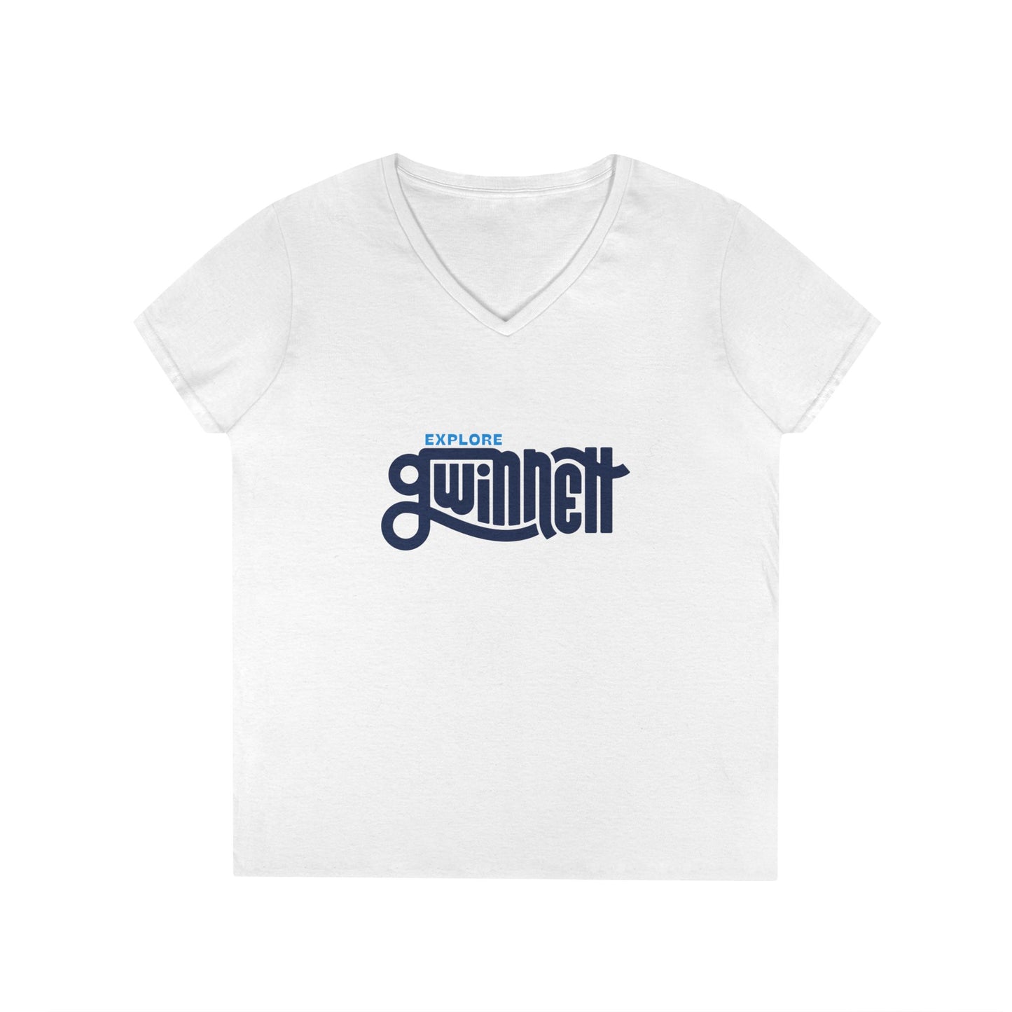 Explore Gwinnett Ladies' V-Neck Tee