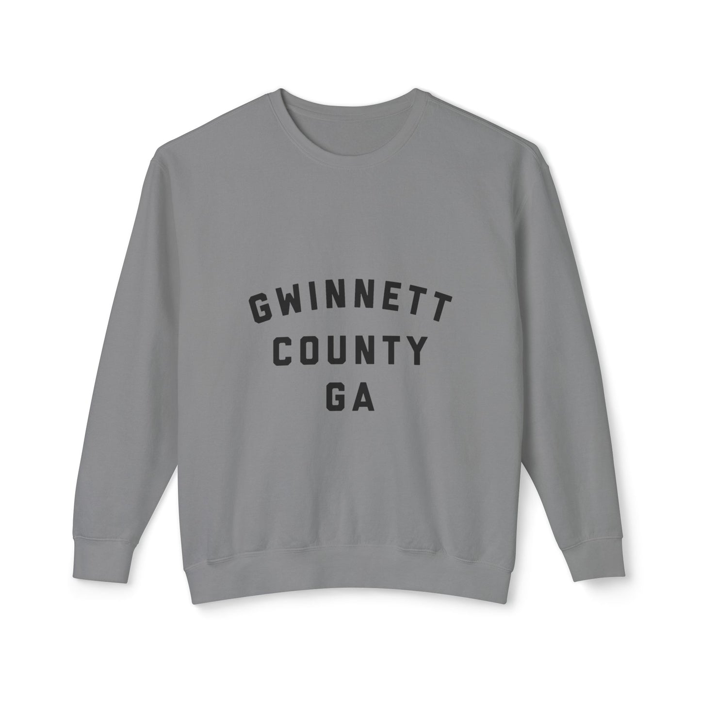 Gwinnett County Unisex Lightweight Crewneck Sweatshirt