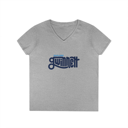 Explore Gwinnett Ladies' V-Neck Tee