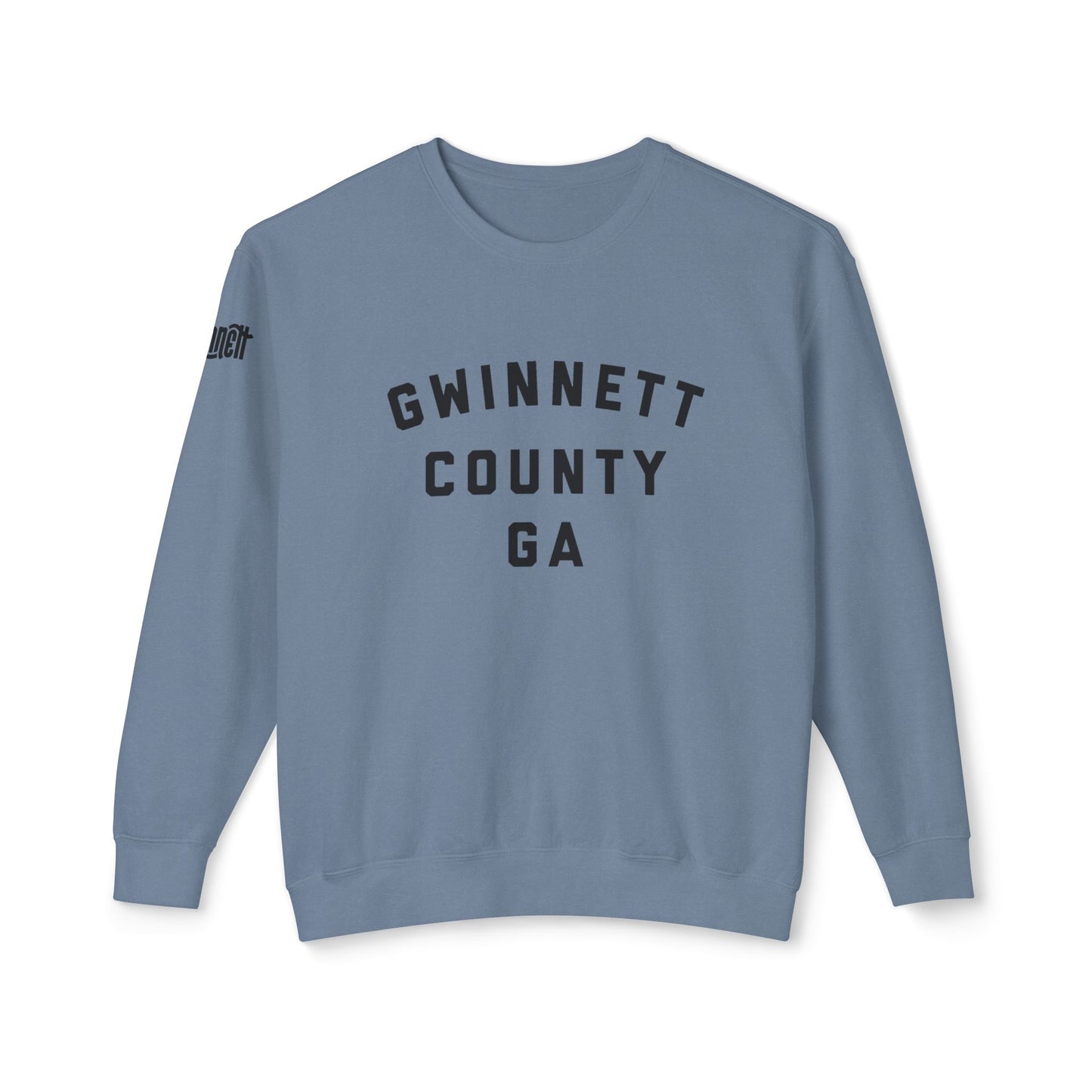 Gwinnett County Map Crewneck Sweatshirt