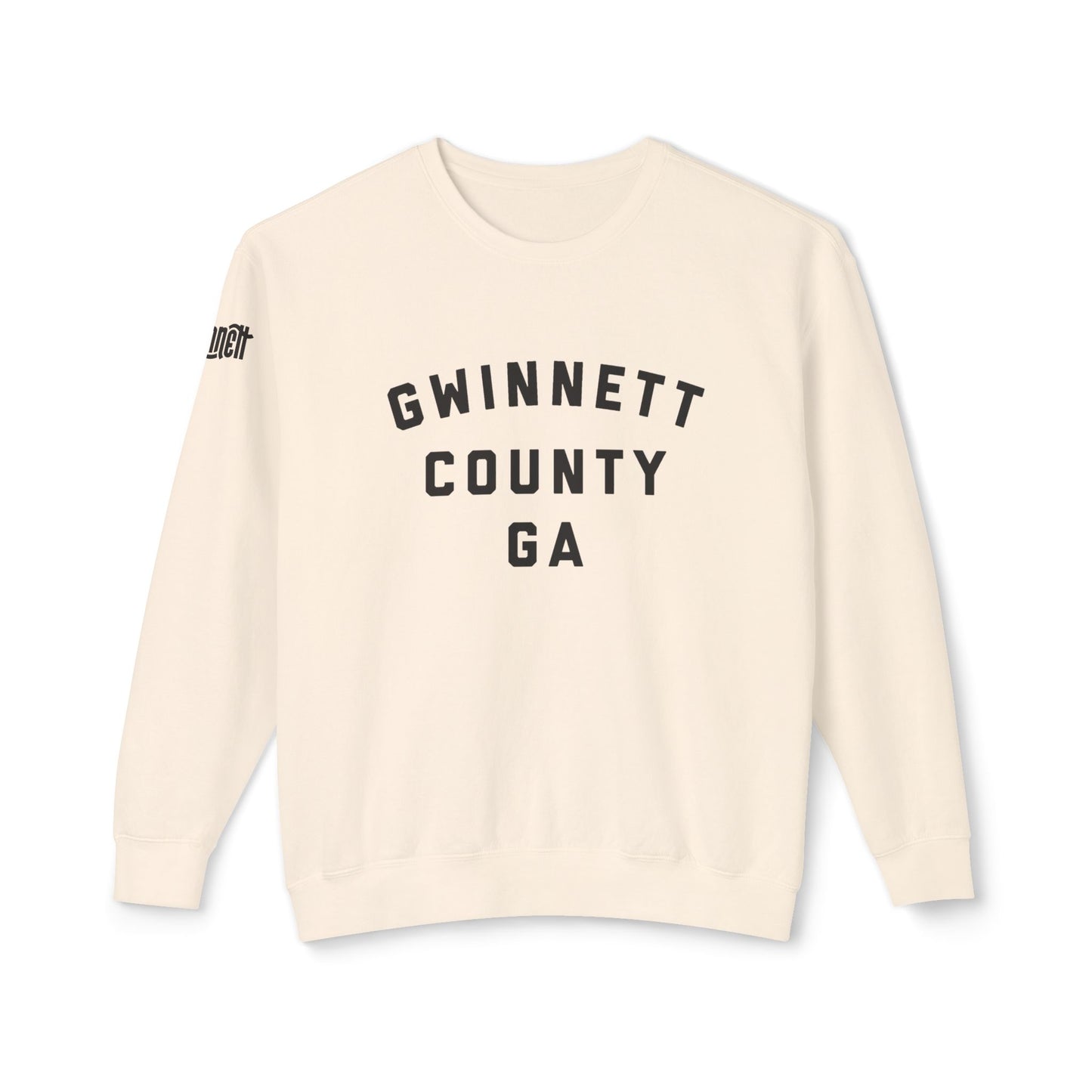 Gwinnett County Map Crewneck Sweatshirt