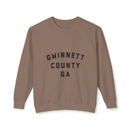 Gwinnett County Unisex Lightweight Crewneck Sweatshirt