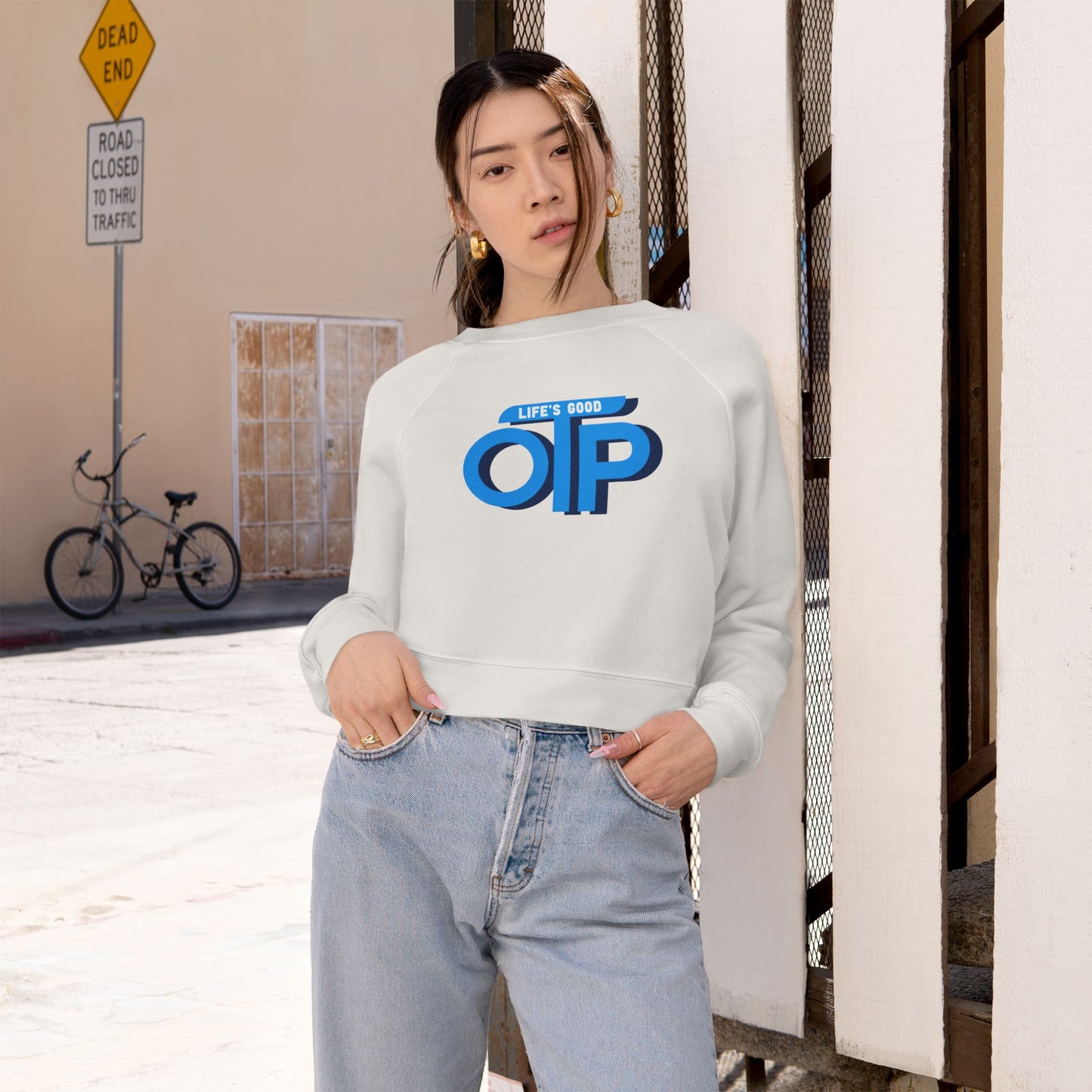 OTP Cropped Fleece Pullover