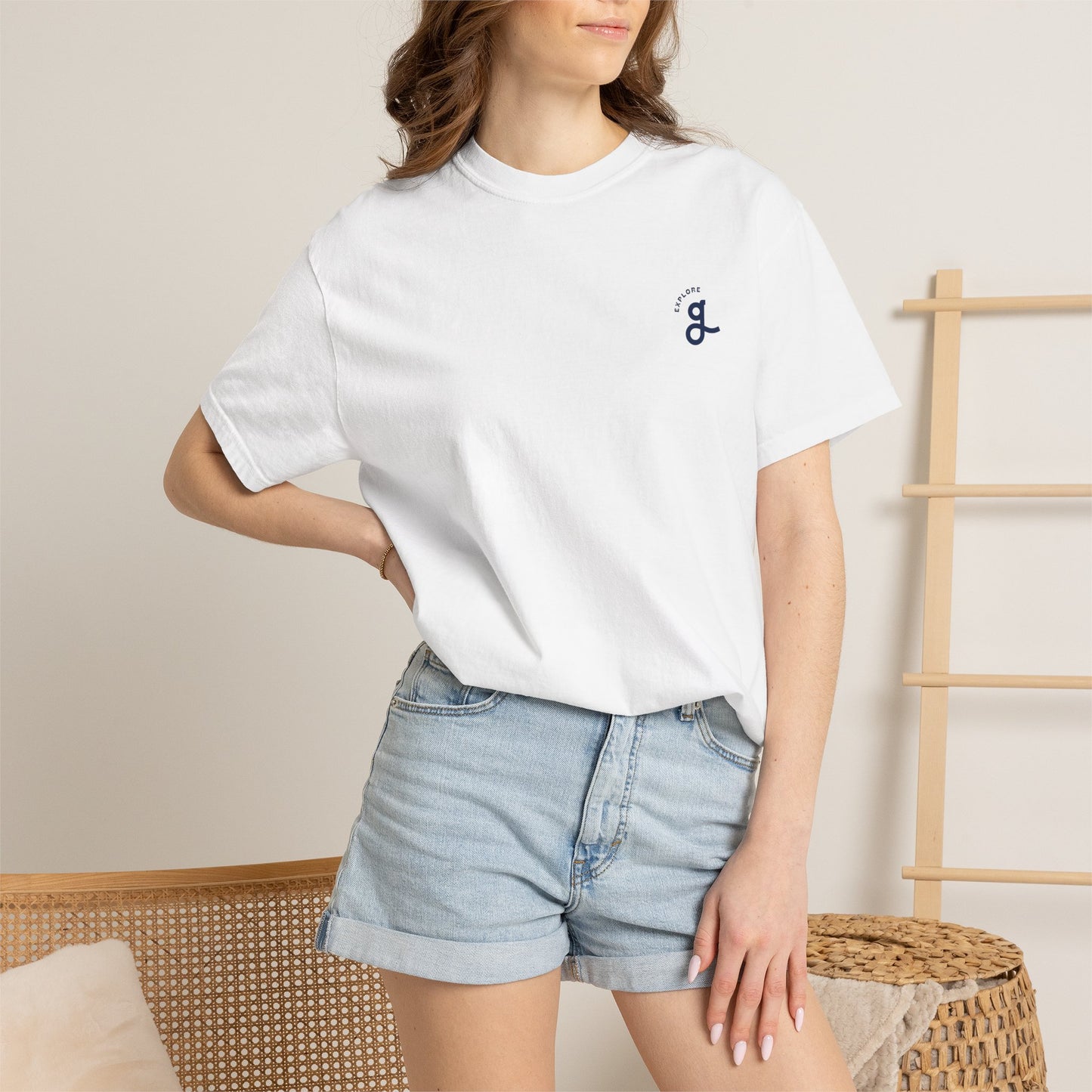 Copy of Gwinnett Stamp Graphic T-Shirt — Local Nature Skyline Tee