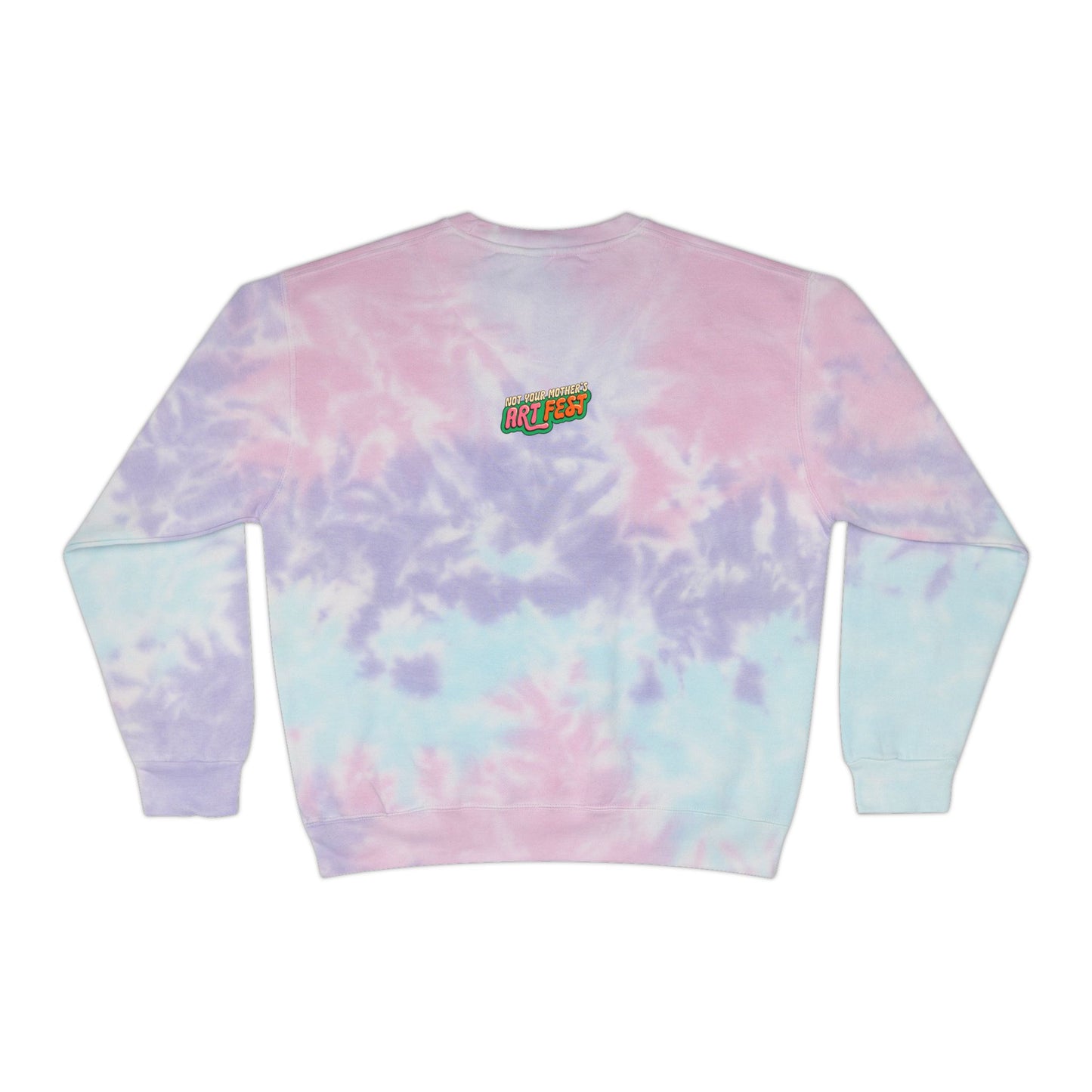 Youth Unisex Colorful Alien Tie-Dye Sweatshirt