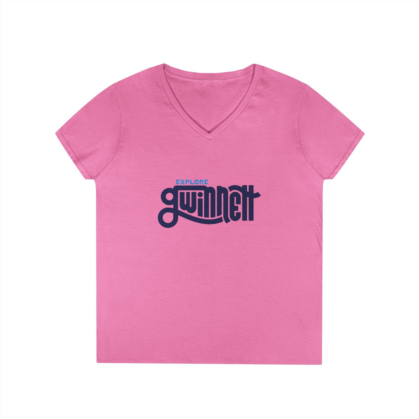 Explore Gwinnett Ladies' V-Neck Tee