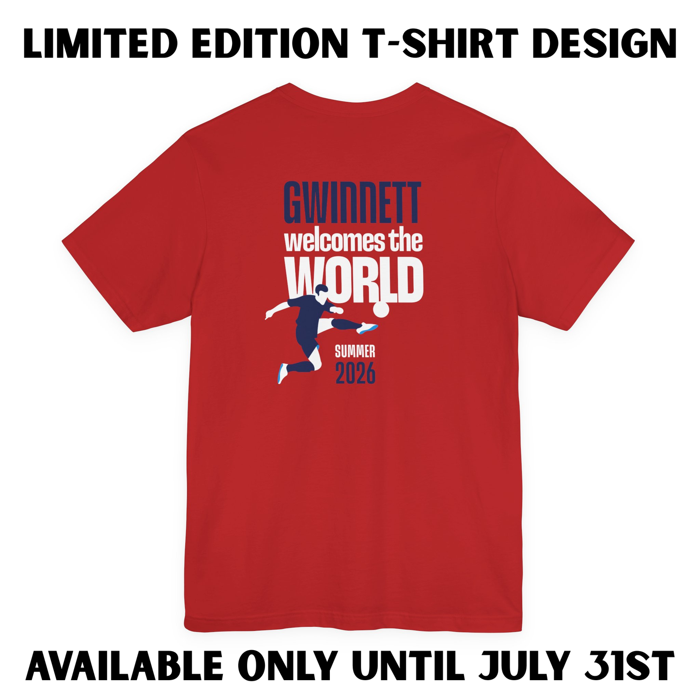 Gwinnett Welcomes the World Soccer Tee
