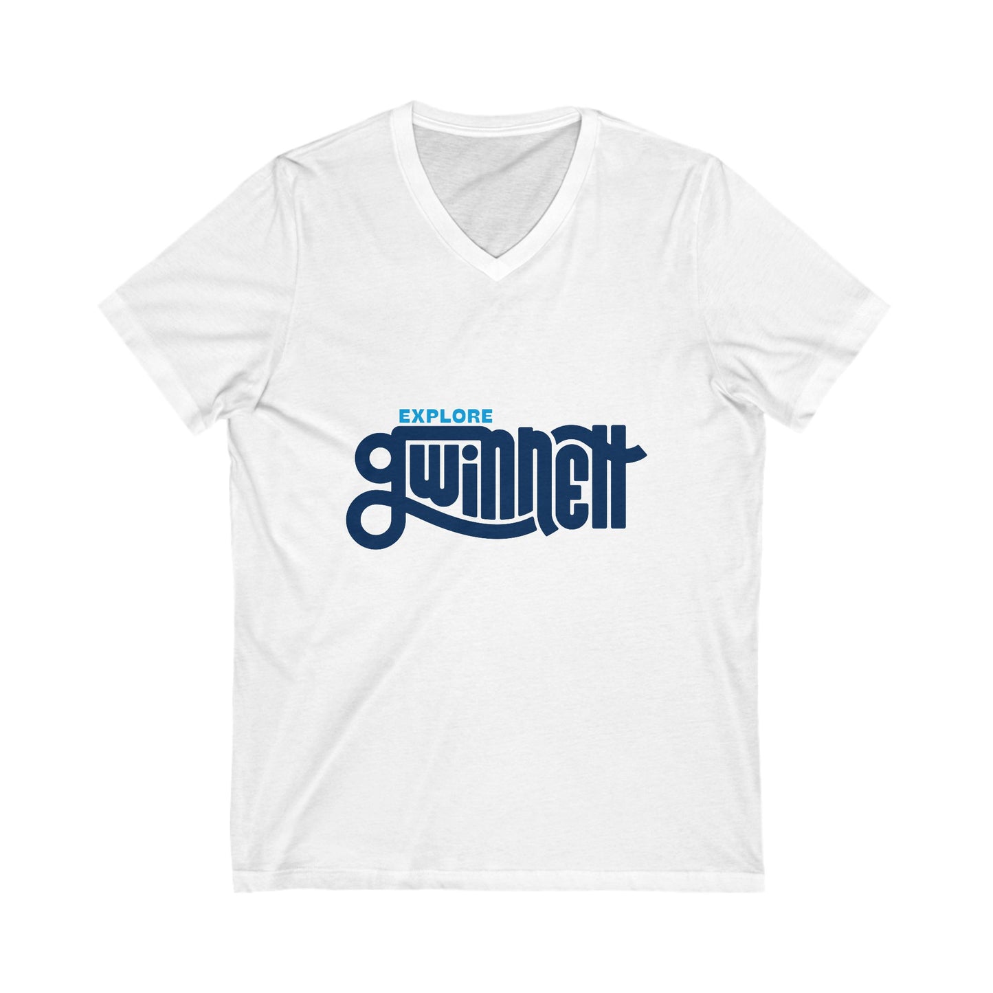 Explore Gwinnett Unisex V-Neck Tee