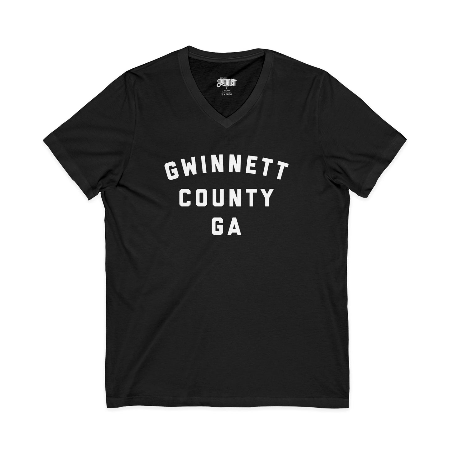 Explore Gwinnett Unisex V-Neck Tee