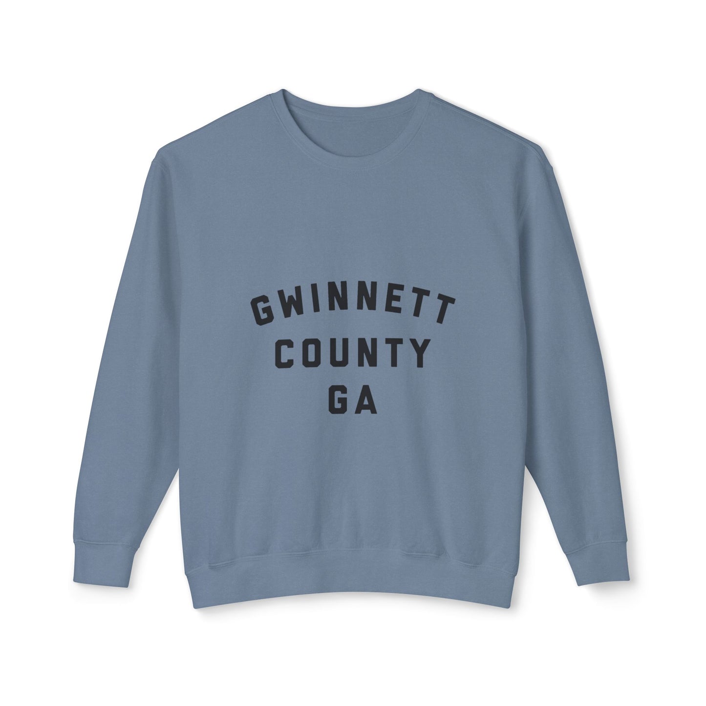 Gwinnett County Unisex Lightweight Crewneck Sweatshirt