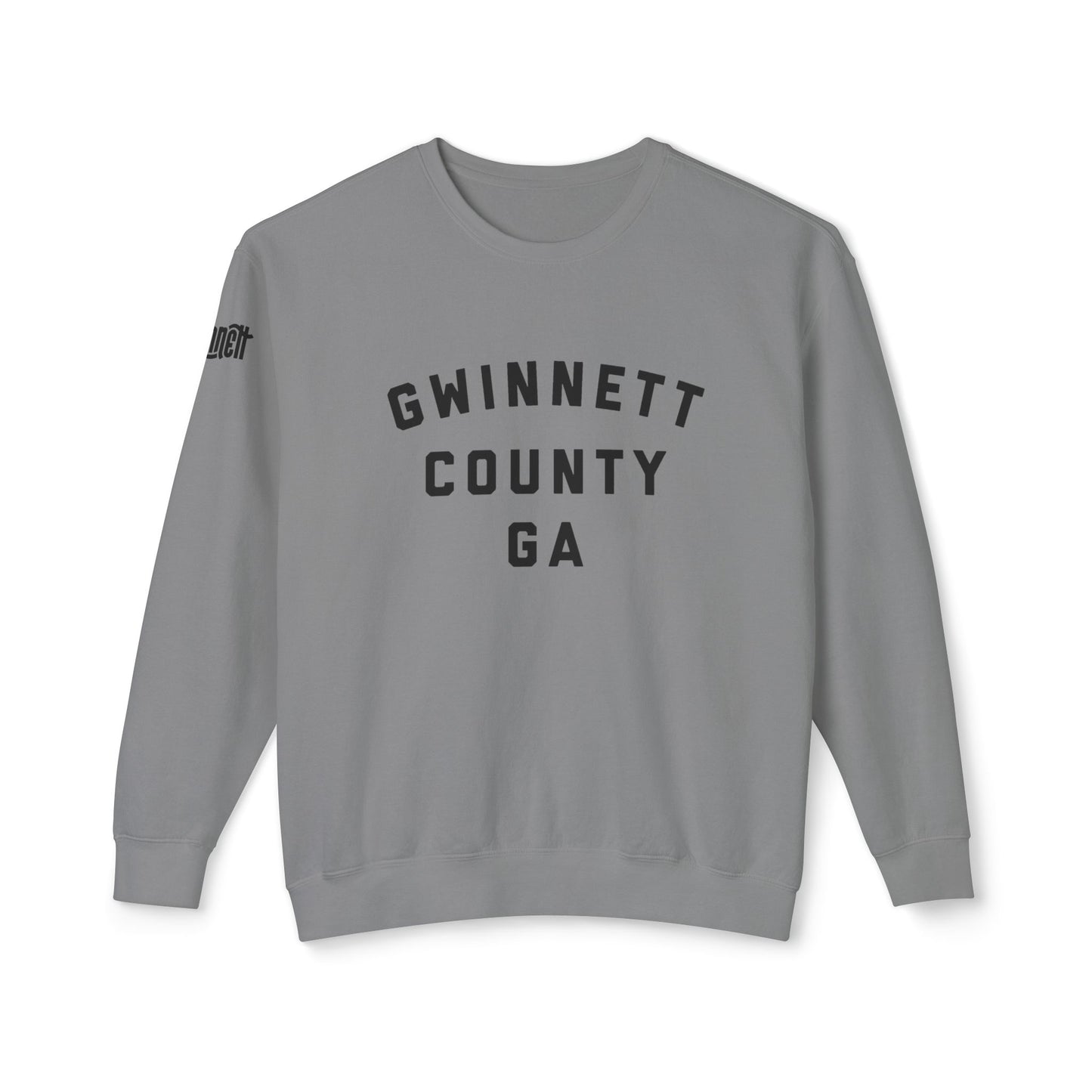 Gwinnett County Map Crewneck Sweatshirt
