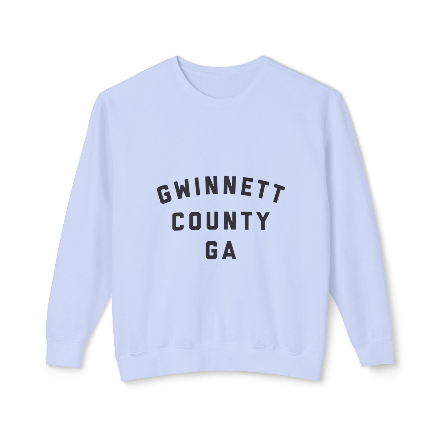 Gwinnett County Unisex Lightweight Crewneck Sweatshirt