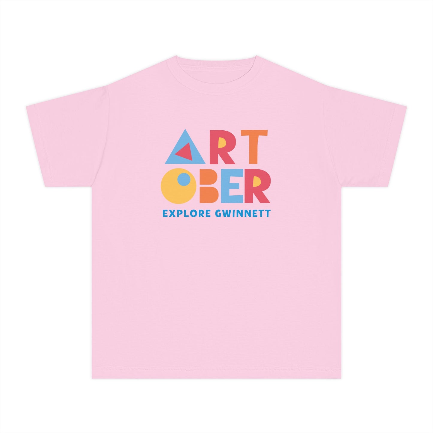 Youth Midweight Tee - Explore Gwinnett Artober Graphic T-Shirt
