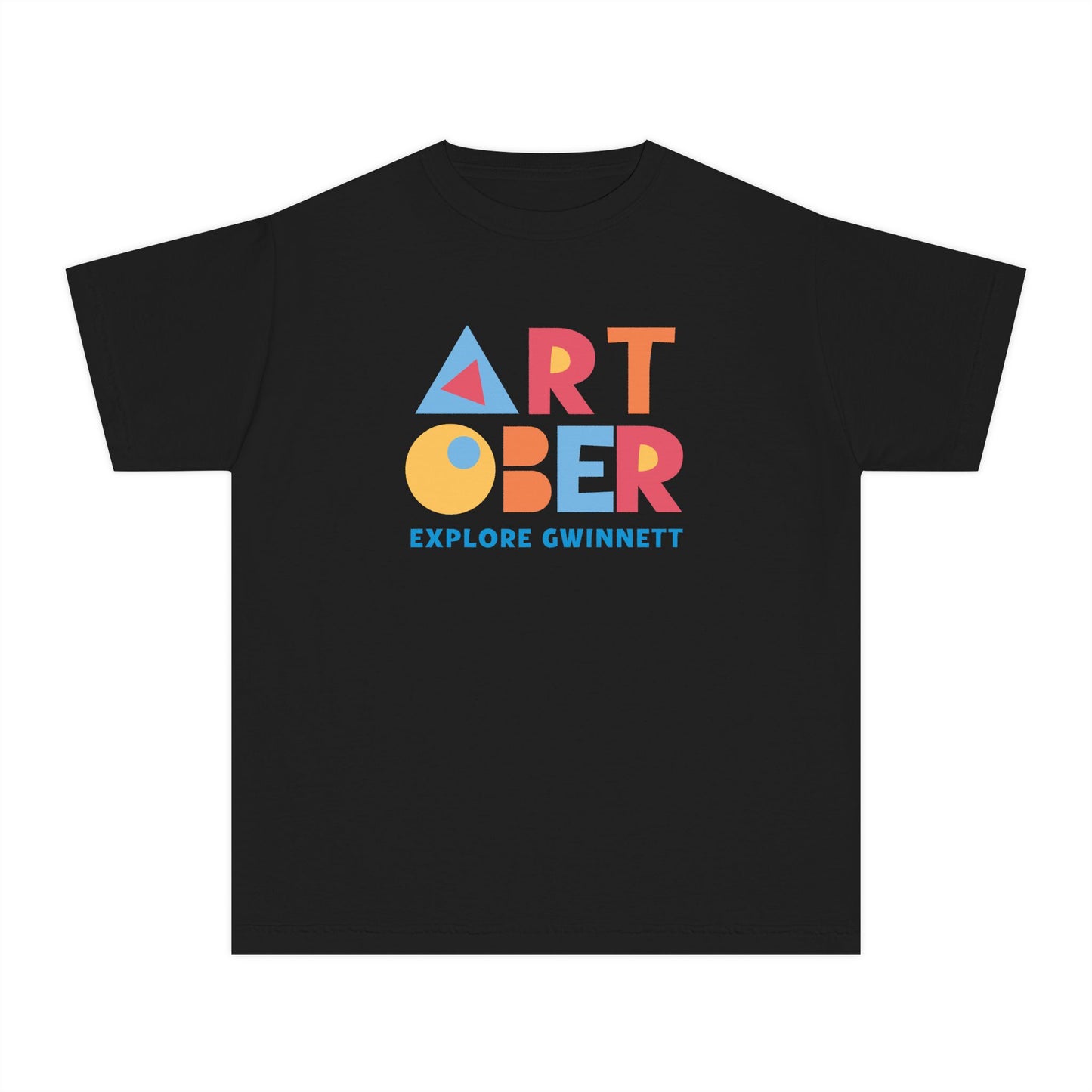Youth Midweight Tee - Explore Gwinnett Artober Graphic T-Shirt