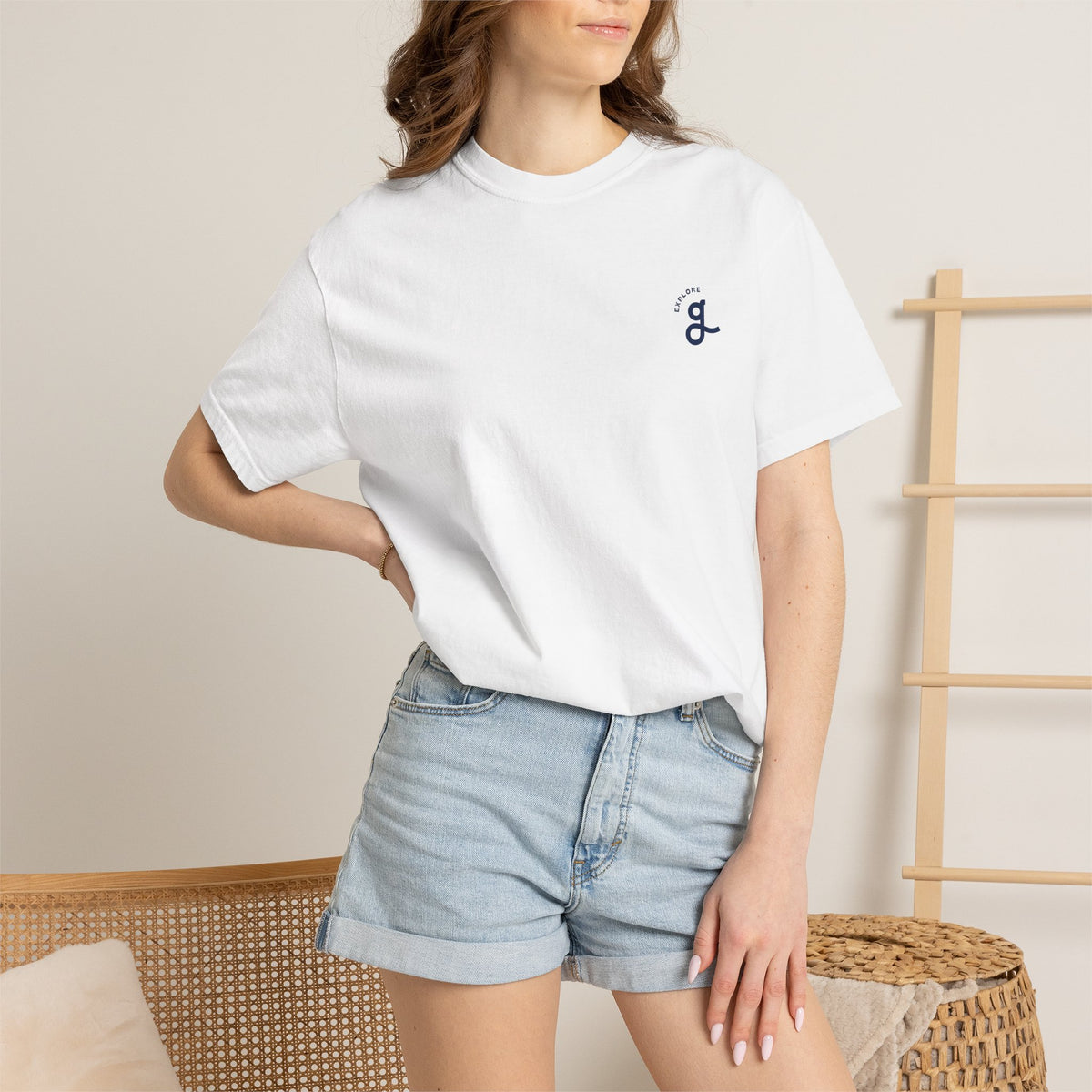 Copy of Gwinnett Stamp Graphic T-Shirt — Local Nature Skyline Tee