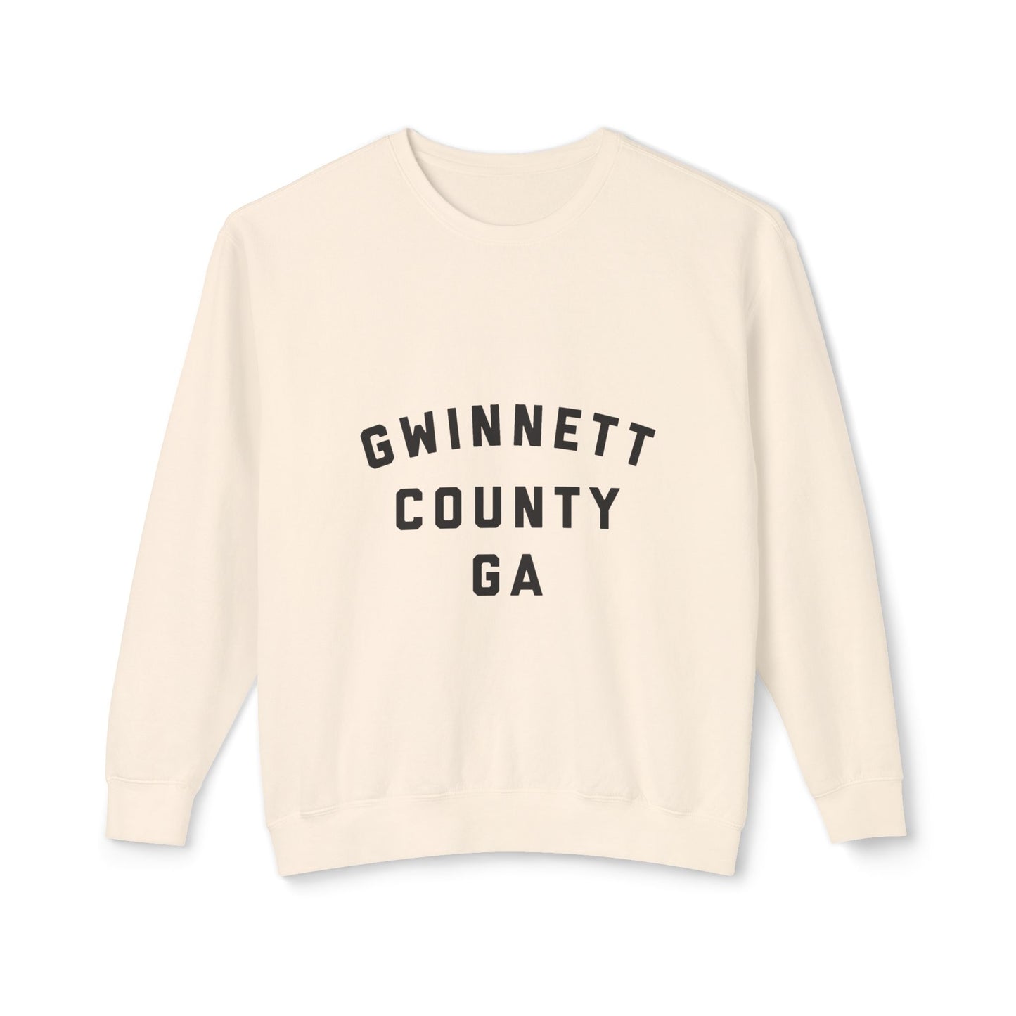 Gwinnett County Unisex Lightweight Crewneck Sweatshirt