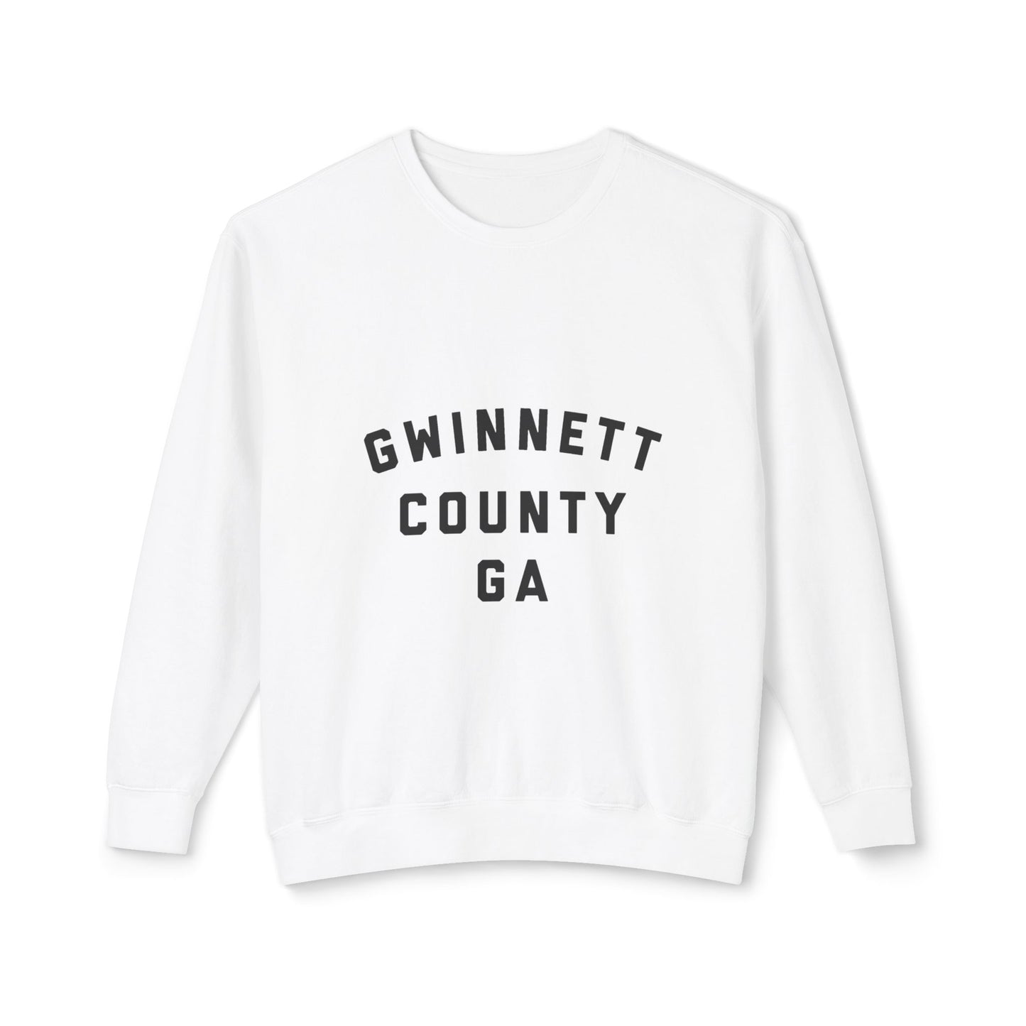 Gwinnett County Unisex Lightweight Crewneck Sweatshirt