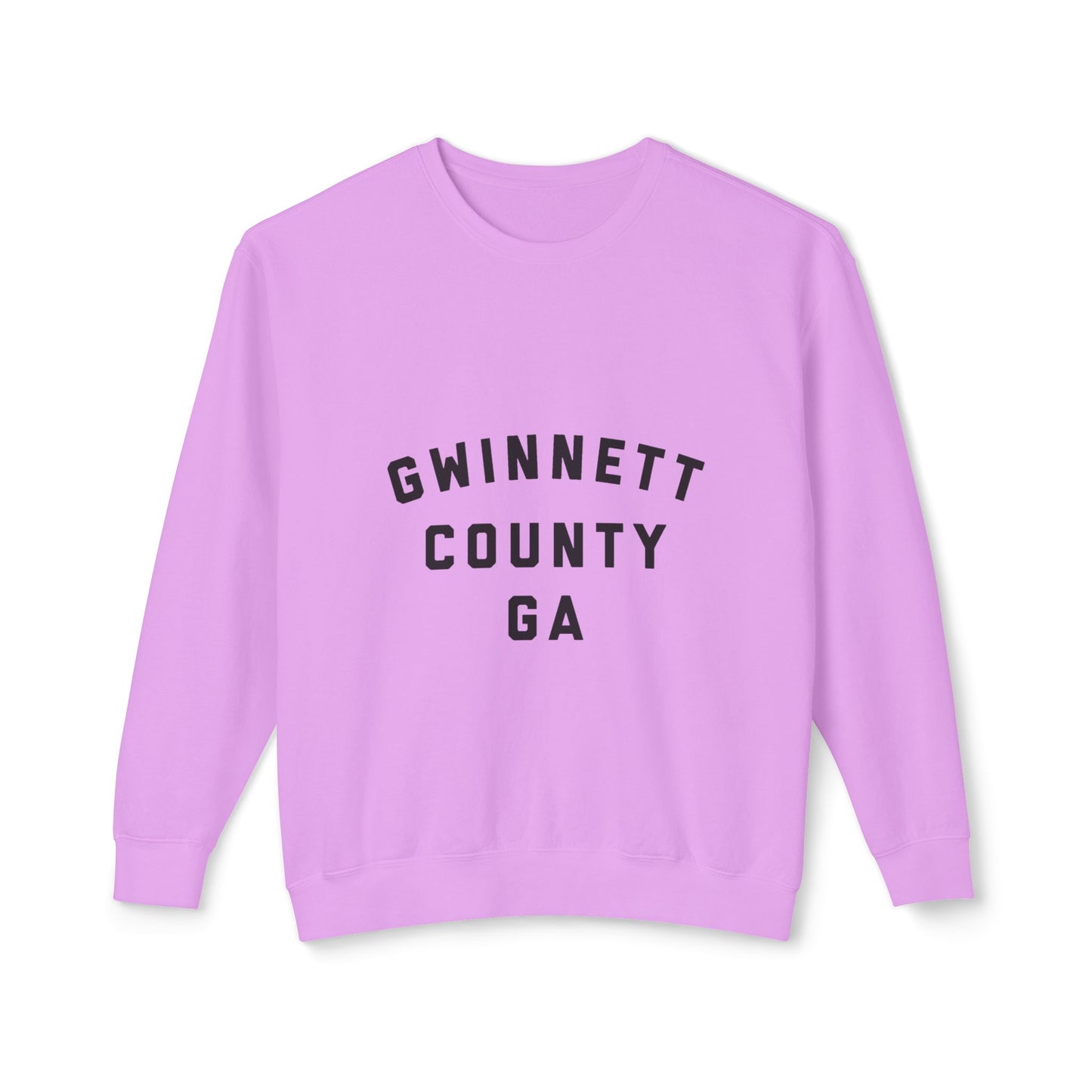 Gwinnett County Unisex Lightweight Crewneck Sweatshirt