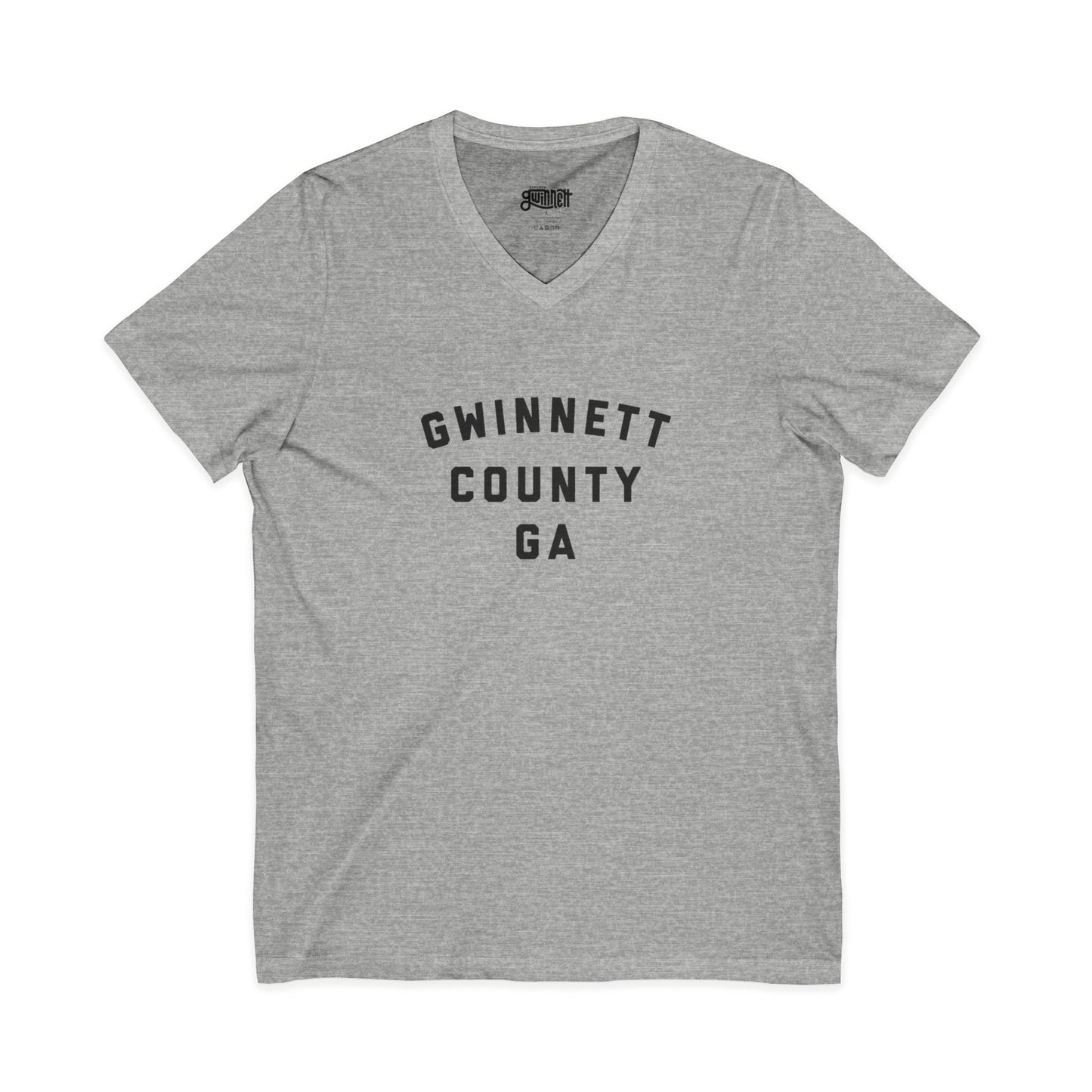 Explore Gwinnett Unisex V-Neck Tee