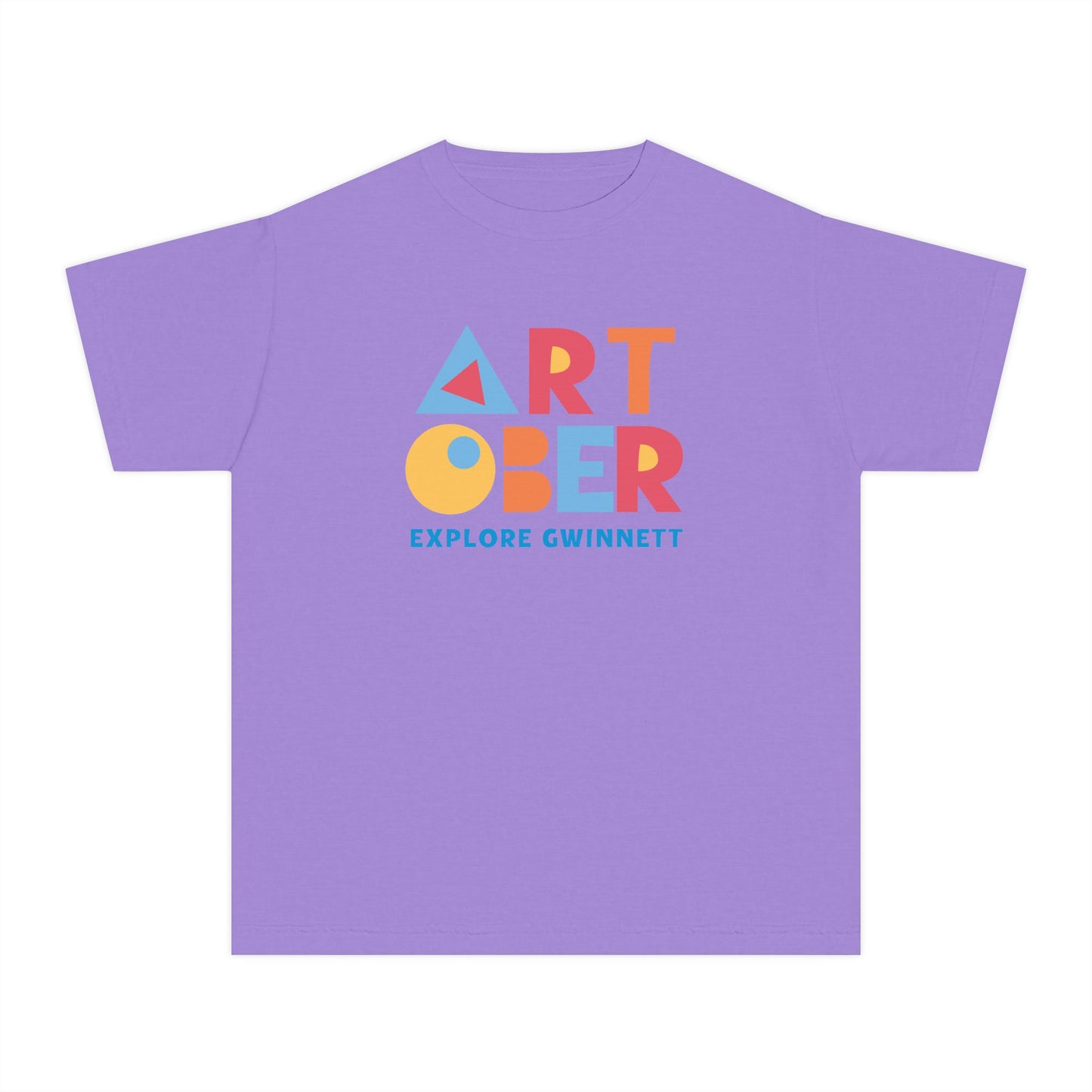 Youth Midweight Tee - Explore Gwinnett Artober Graphic T-Shirt