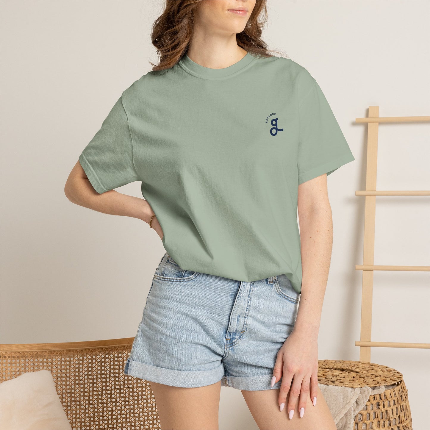 Copy of Gwinnett Stamp Graphic T-Shirt — Local Nature Skyline Tee