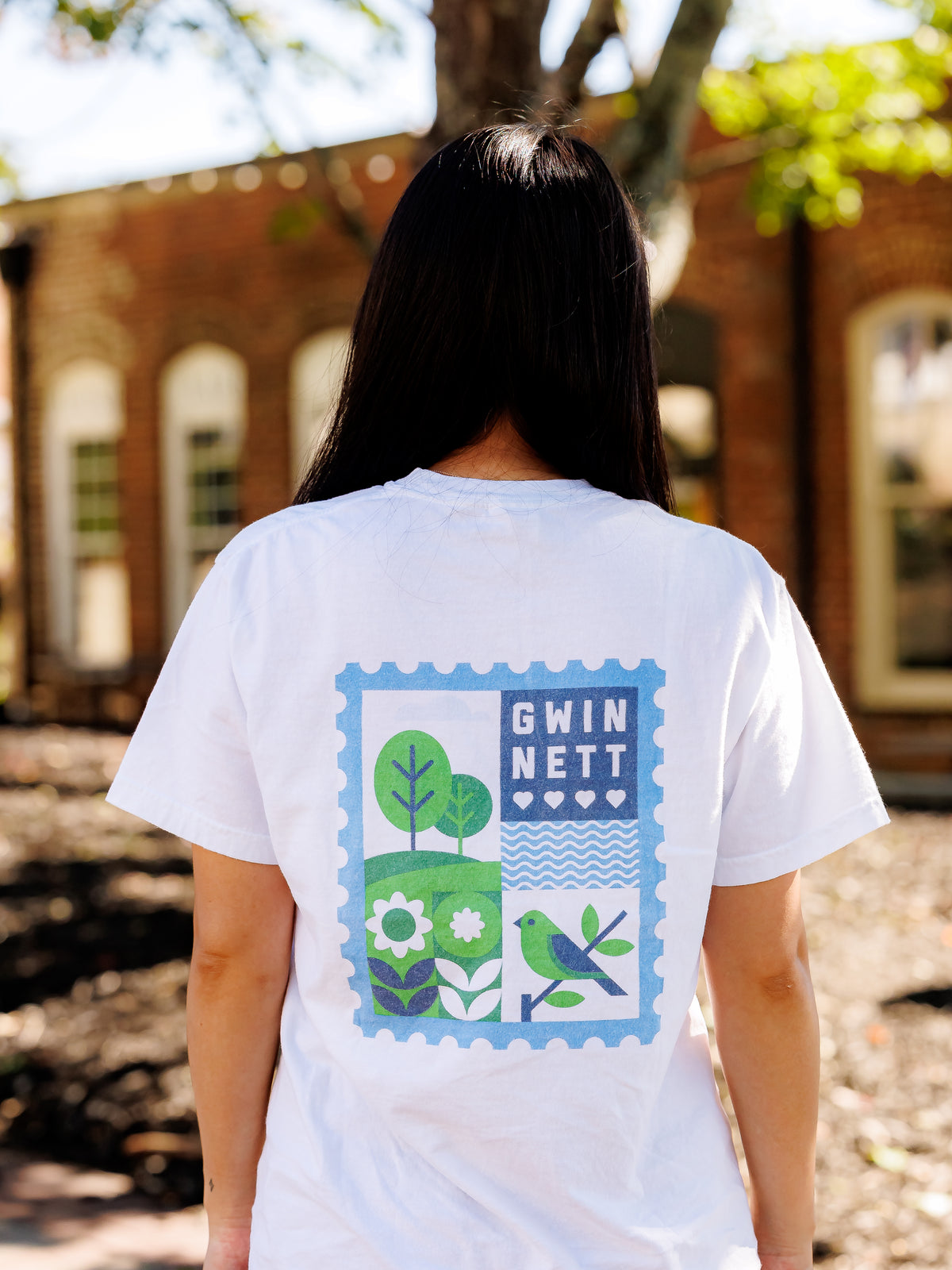Gwinnett Stamp Graphic T-Shirt